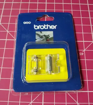 

Domestic Sewing Machine Parts Presser Foot Leather Roller Foot #722 For Brother Machine