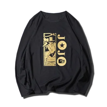 

JoJo Bizarre Adventure Design Manga Anime T-shirt Cool Novelty Funny long sleeve T shirt Style Men women Printed Fashion Tee