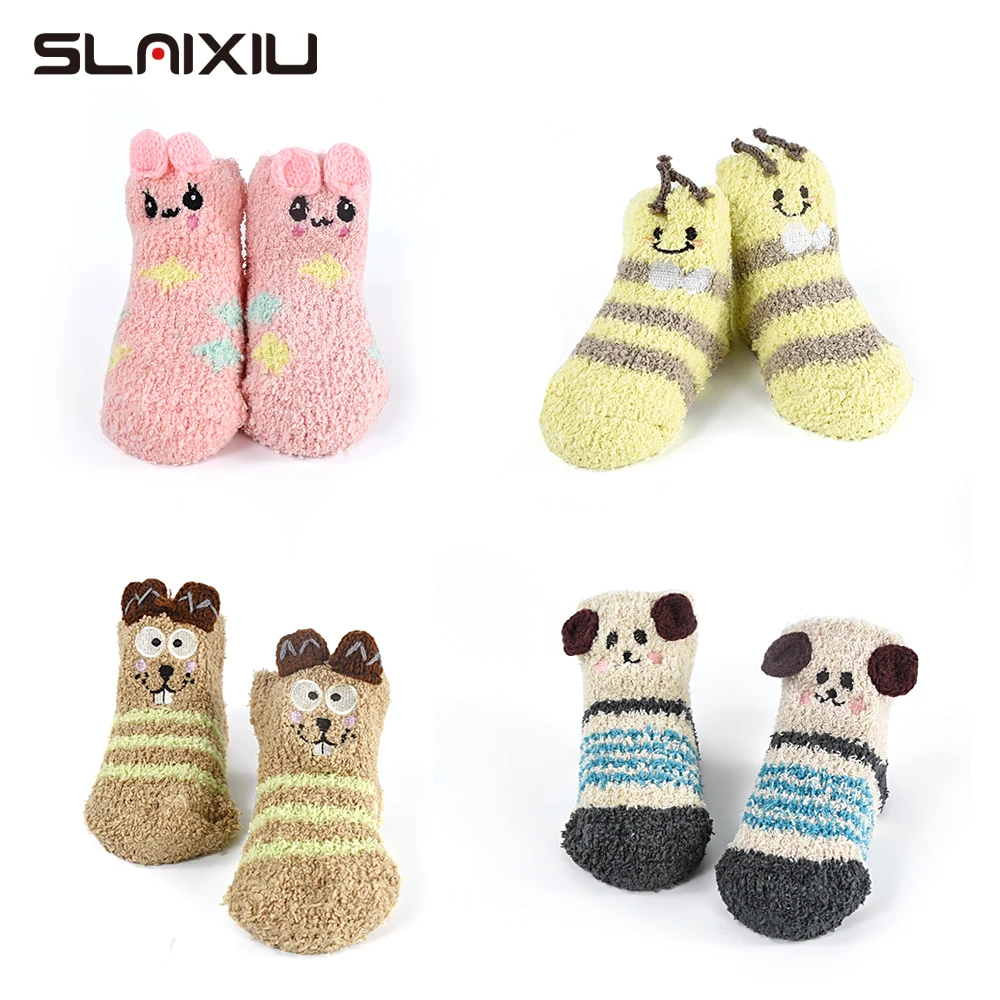 Детские носки с рисунками животных 8 стилей подарок на день рождения каваи