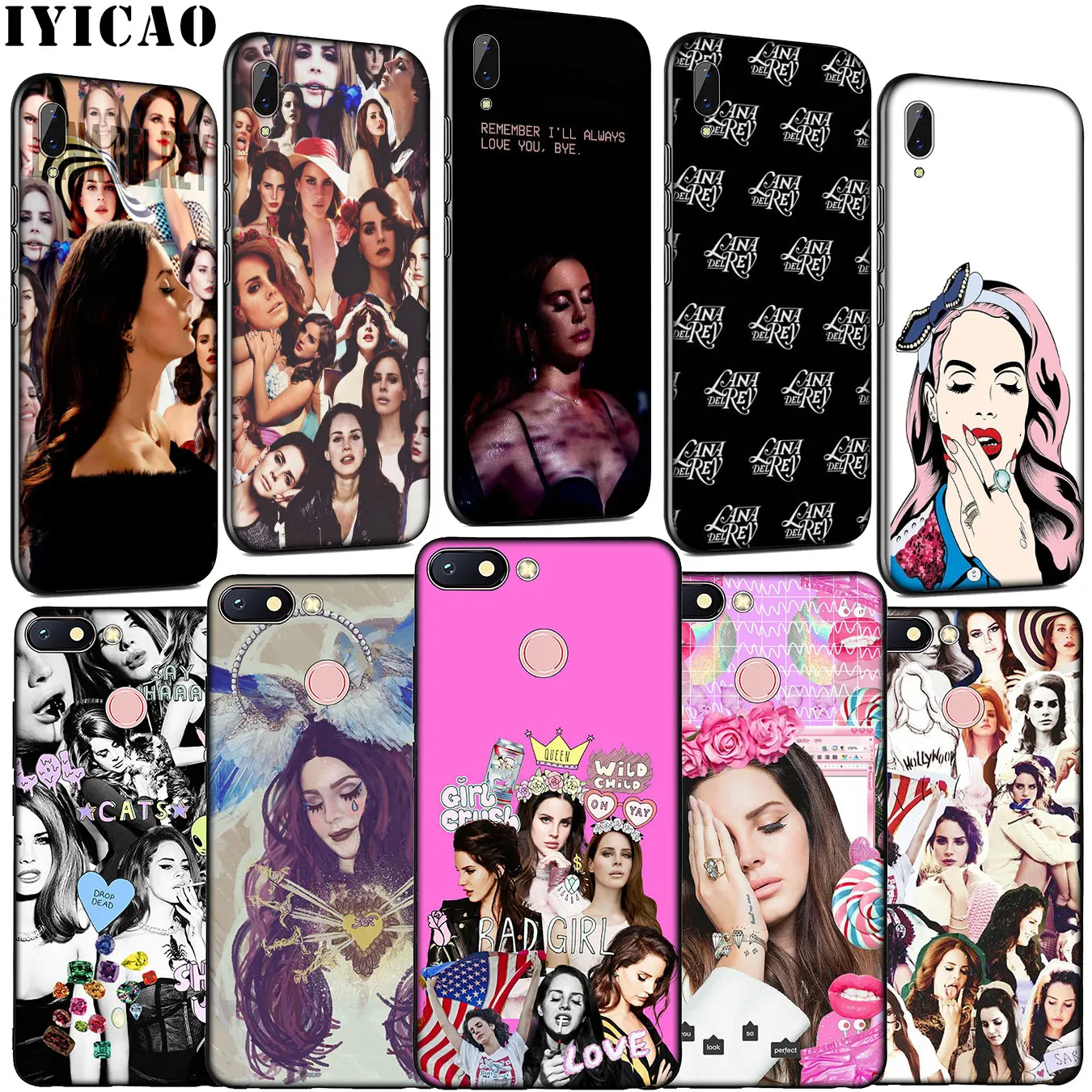 Lana Del Rey LDR Мягкий силиконовый чехол для телефона Xiaomi Redmi K20 GO 8A 7A 6A 5A 4A 4X Note 8 7 6 Pro 5 Plus |