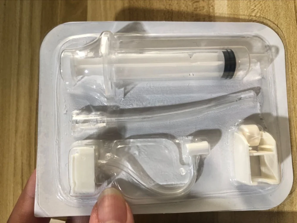 25D RF Vanadium Titanium Crystal Injection Syringe no Needle Tubing Disposable Photon for Face Restoration Skin Care Water Meso disposable syringe