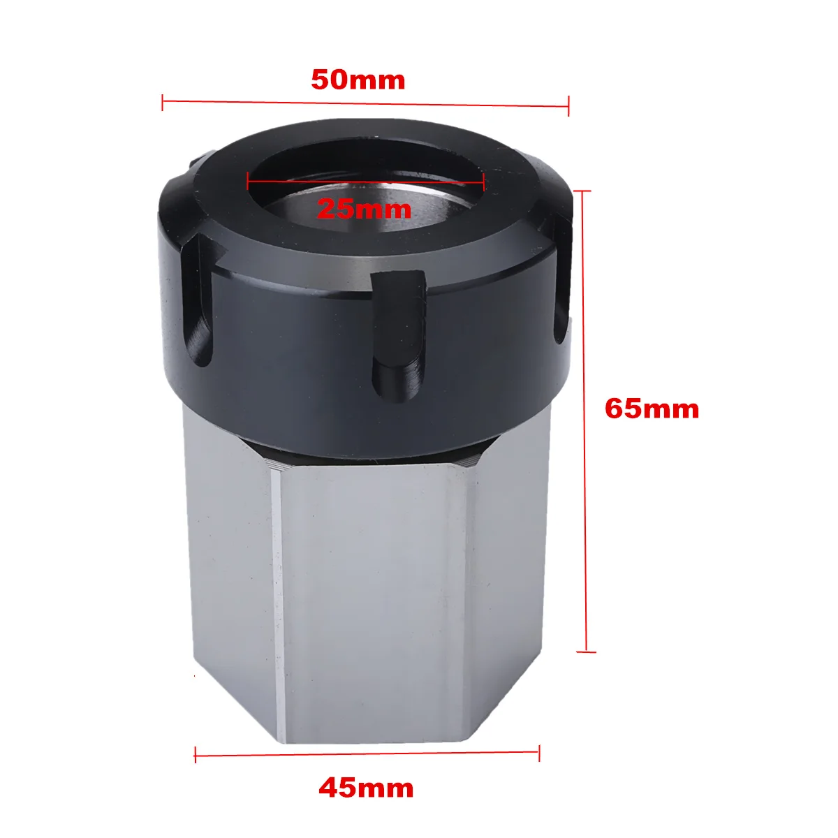 

1PCS Hard Steel Hex ER32 Square Collet Chuck Holder Block CNC Lathe Tool Holder For CNC Lathe Engraving Machine