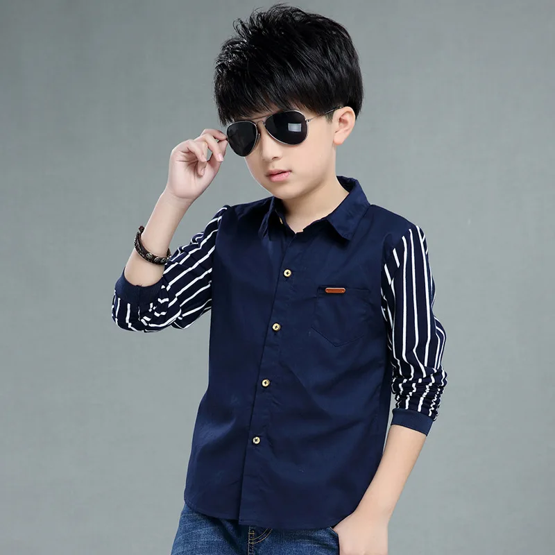 Kids Boys Shirts 2020 Spring/Autumn 