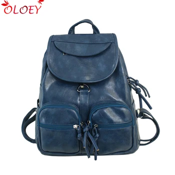 

Hot New Casual Women Backpack Female PU Leather Women's Backpacks Black Bagpack Bags Girls Casual Travel Bag Backpacks
