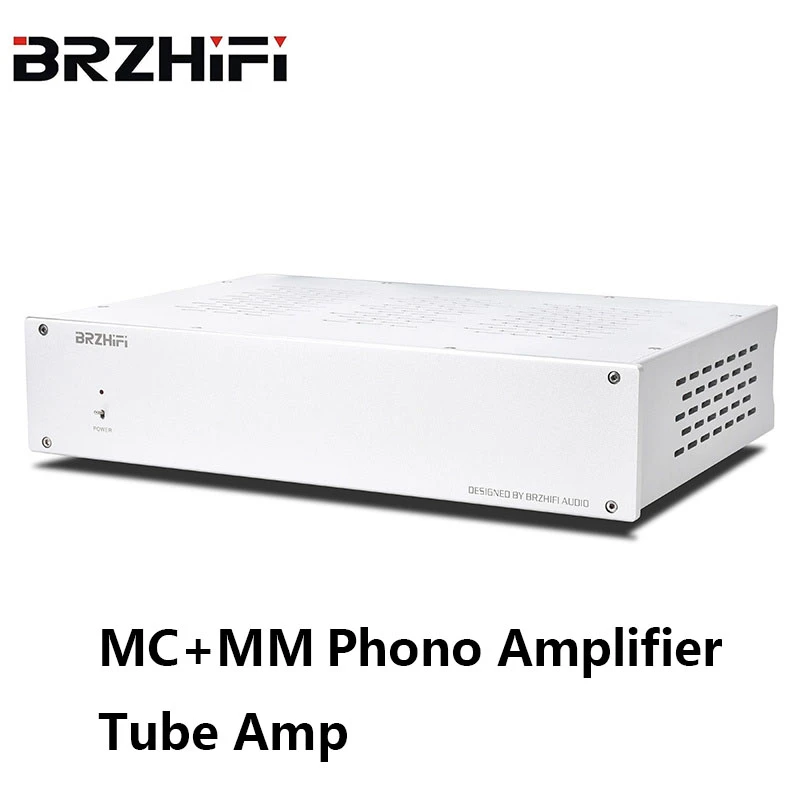 BRZHIFI Silver Refer to German Tianji D.Klimo Kerim Tube Amplifier MC MM Phono Amp Home Theater Stereo Audio HiFi best integrated amplifier