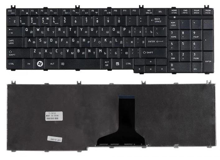 Keyboard for toshiba satellite c650 c660 l650 l670 l750 l750d l755 l775