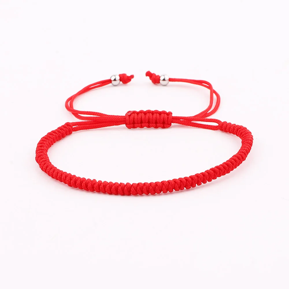 JARAVVI Handmade Cord Knot Braided Macrame Adjustable Woven String Friendship Bracelet Men Women Jewelry Gift - Image 3
