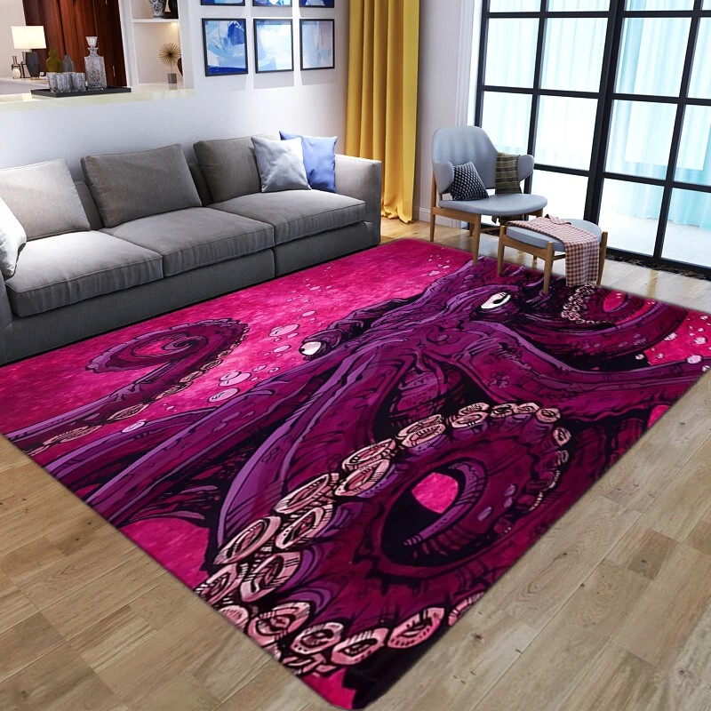 Мультяшные ковры прикроватный детский игровой напольный дверной коврик