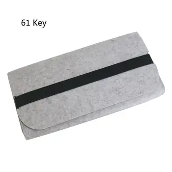 

Portable Storage Organizer Felt Durable Pouch Dust Proof Mechanical Keyboard Bag DXAB