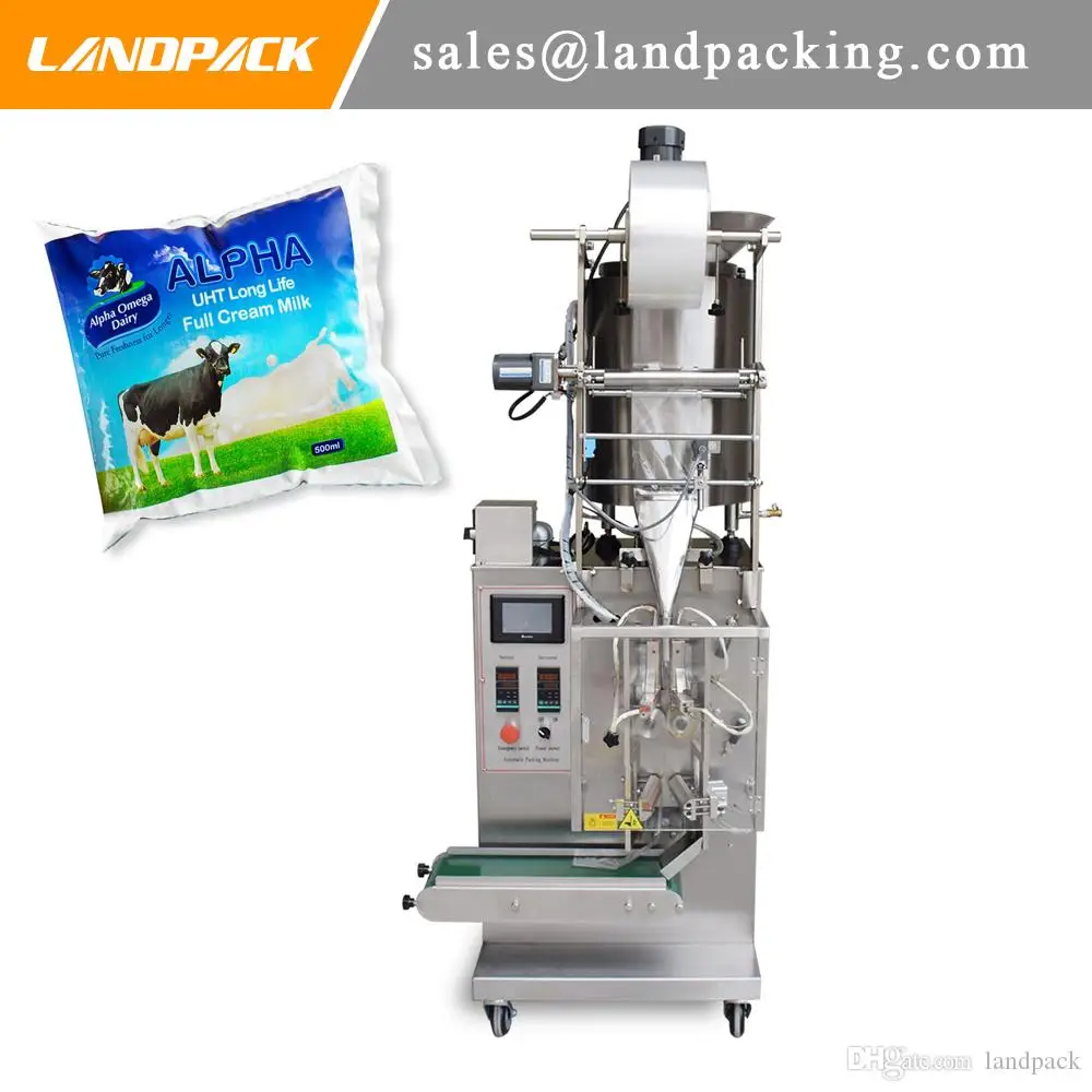 Multifunctional Automatic Bagged Milk Fruit Juice Drink Vertical Form Fill Seal Machine Vacuum