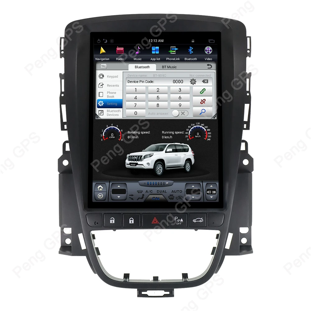 Android 8,1 gps-навигация, dvd-плеер для Opel Vauxhall Holden Astra J/Buick Excelle 2010-2013 Tesla радио 10,4 дюймов HD головное устройство