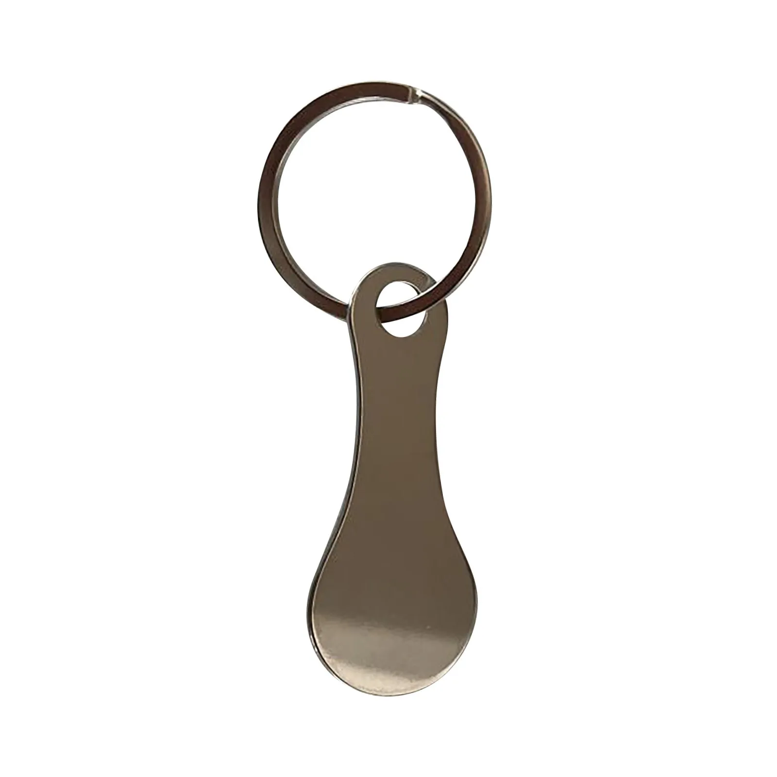 Ring For Key Keychain Metal Aluminum Alloy Shopping Cart Token Keyring Accessories Decor Keyring Hook 1/3pcs phone number plate keychain phone keychain cat keychain jewelry