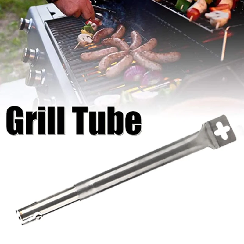 

4pcs/3pcs BBQ Grill Pipe 4pcs Telescopic Stainless Steel Pipe Tube Burners BBQ Grill Parts Replacement for Brinkmann Grill Tube
