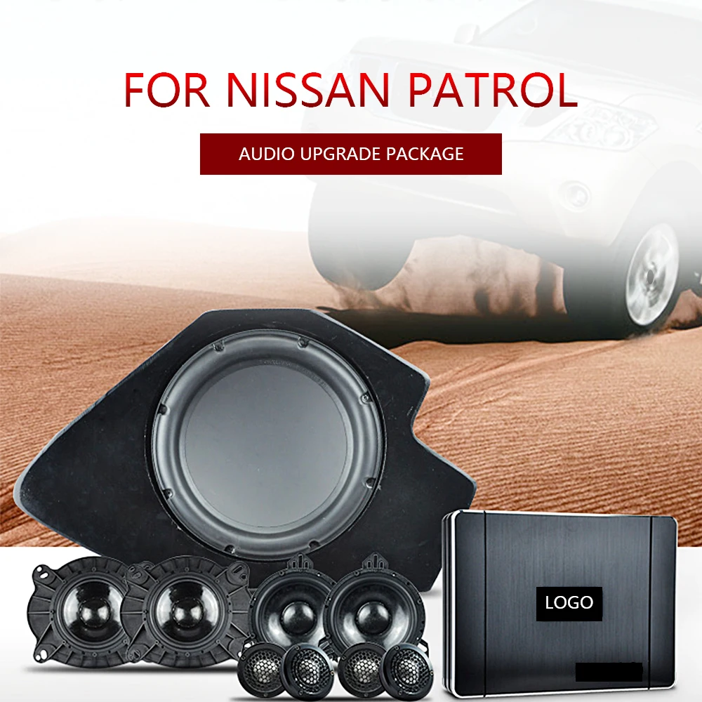 

Audio upgrade kit for Nissan PATROL midrange tweeter bass subwoofer Lossless sound quality HiFi audio music stereo speaker horn