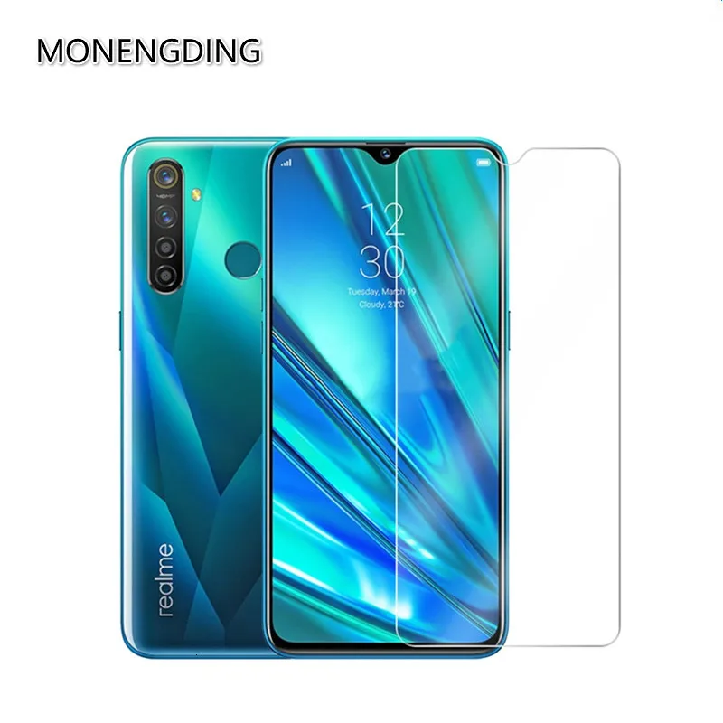 2.5D Закаленное стекло для Oppo Realme 5 Pro Защита экрана защитное 9H закаленная пленка
