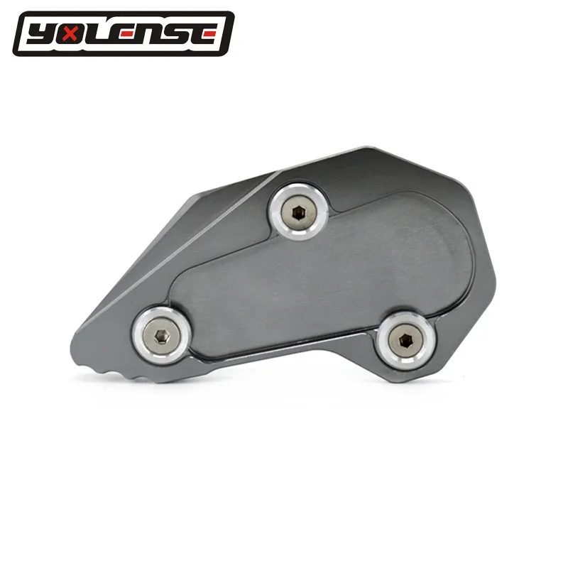 Motorcycle CNC Kickstand Foot Side Stand Extension Pad Support Plate Enlarge Stand For BMW R1200R R