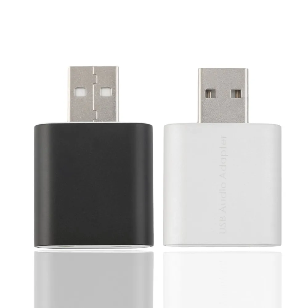 External USB 2.0 7.1 CH Virtual Audio Sound Card Adapter Converter Notebook