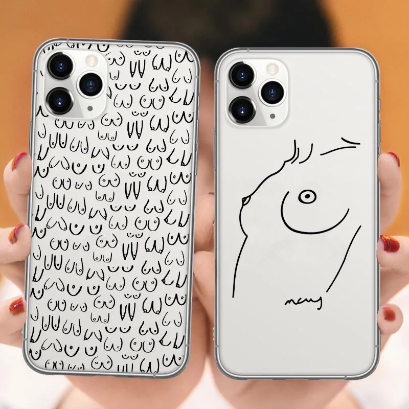 INS funny Boobs Art sketch Protection Soft Phone Case For iPhones 11 Pro Max X XR Xs Max 5S 6 6S 7 8 Plus 11 SE Silicone Cover INS funny Boobs Art sketch Protection Soft Phone Case For iPhones 11 Pro Max X XR Xs Max 5S 6 6S 7 8 Plus 11 SE Silicone Cover