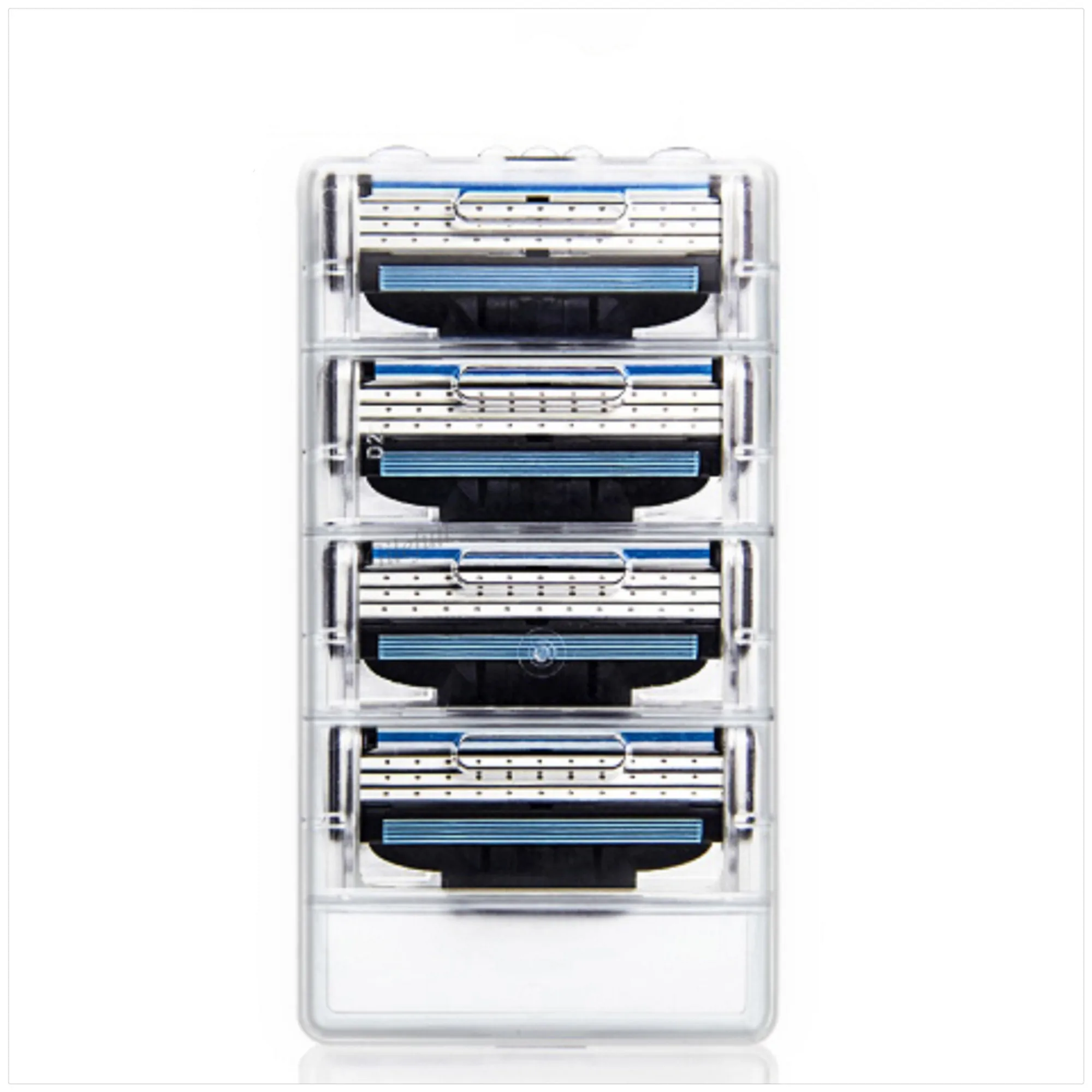 

40pcs/lot High quality Razor Blades for Men Face Care,3 layers Shaving Razor Blade Suit For Gillettee Mach3 Handle