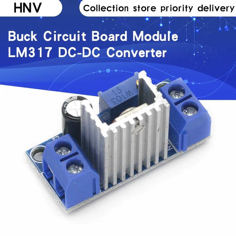 Понижающий преобразователь HNV LM317 DC-DC понижающий модуль печатной платы линейный