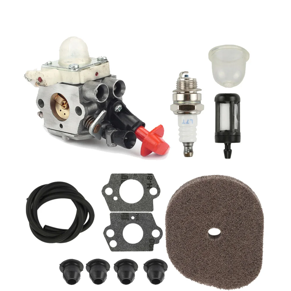 Для Stihl FS40 FS50 FS50C FS56, карбюраторный FS70 FC56 FC70 C1M-S267A аксессуары датчик расхода воздуха фильтровальные прокладки