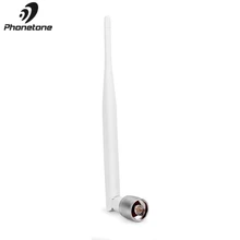 Внутренняя угловая антенна 698-2170 МГц 2G 3g 4G 3dBi штыревая антенна для мобильного телефона усилитель сигнала повторитель с N штекерным разъемом