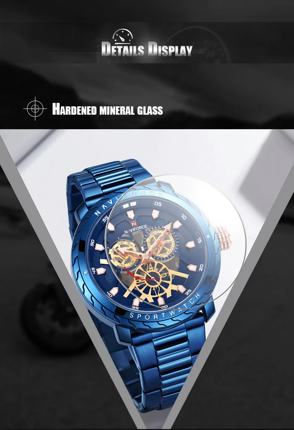 NAVIFORCE мужские часы лучший бренд класса люкс кварцевые мужские водонепроницаемые часы Дата часы мужские спортивные Стальные наручные часы Relogio Masculino