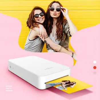 

Pocket Printing Color Printer Smart Bluetooth Printer Portable Photo Printer Mini DIY Photo Printers For Phone 300dpi