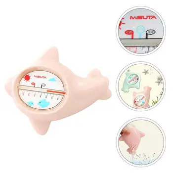 

2pcs Cartoon Baby Bath Thermometer Creative Water Thermometer Tub Baby Care Accessories for Toddlers Newborn