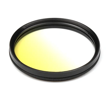 

58mm Gradual Yellow/Gradual Green /Gradual Brown/Gradual Pink/ Gradual Purple Lens Filter
