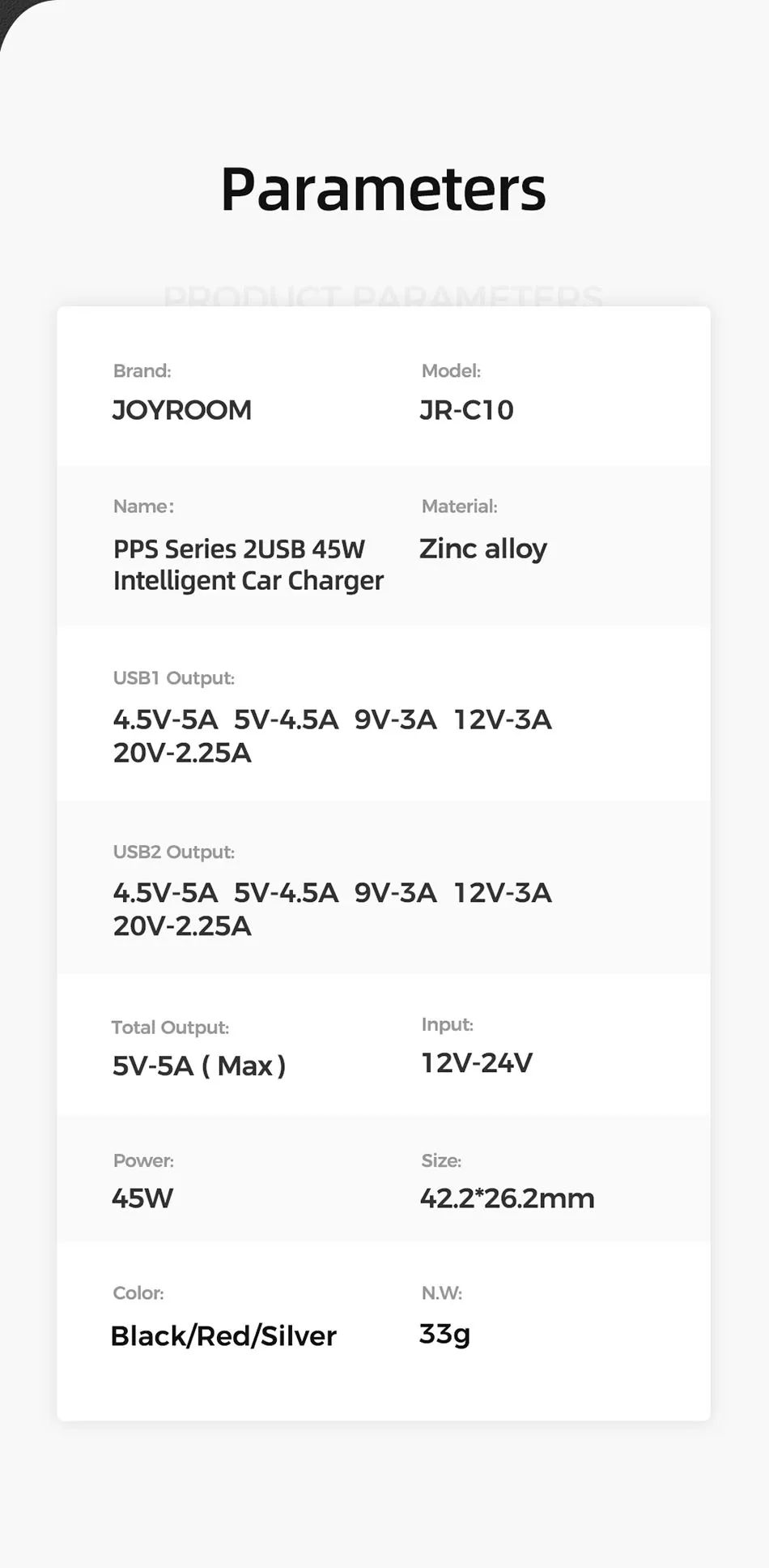 Joyroom 3A Dual USB Автомобильное зарядное устройство Универсальный мобильный телефон быстрое автомобильное зарядное устройство для Xiaomi samsung iPhone быстрое автомобильное зарядное устройство для мобильного телефона