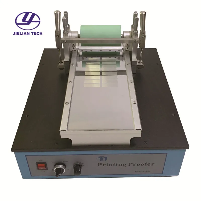 

Gravure printing ink proofing machine