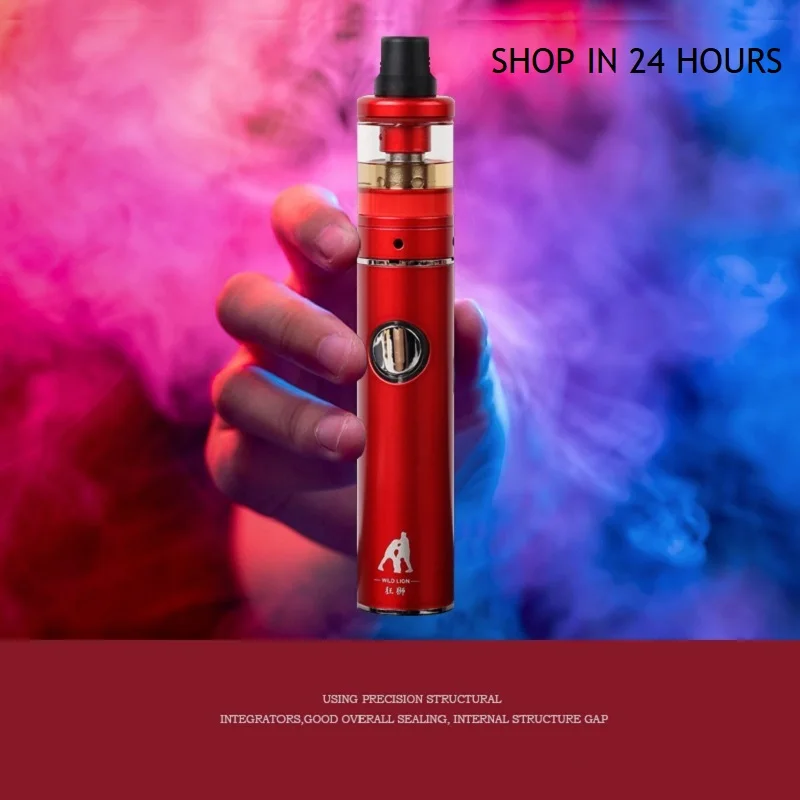 Мини 80 Вт электронные сигареты Vape ручка 18 мм 2 5 мл Танк 1300 мА/ч собран в батарея 0.3ohm