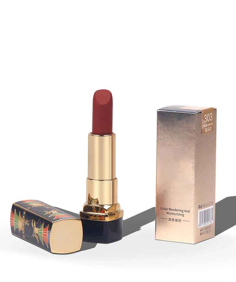 

makeup lipstick 5 sticks of long-lasting waterproof and moisturizing lipstick
