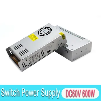 

600W 10A 60V Switching Power Supply DC Driver Transformers AC110V 220V TO DC60V SMPS for Led Light CCTV 3D Printer Machinery
