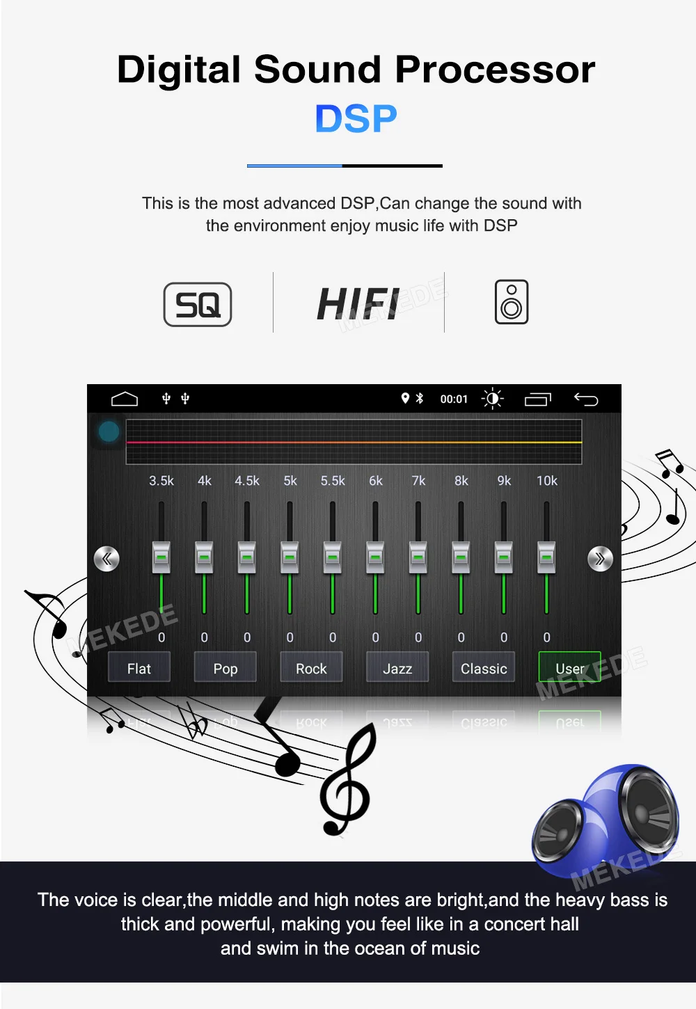 Sale New arrival!Built-in DSP android 9.0 car radio GPS navigation player for Hyundai IX45 Santa fe 2013 2014 WiFi BT USB carplay 27
