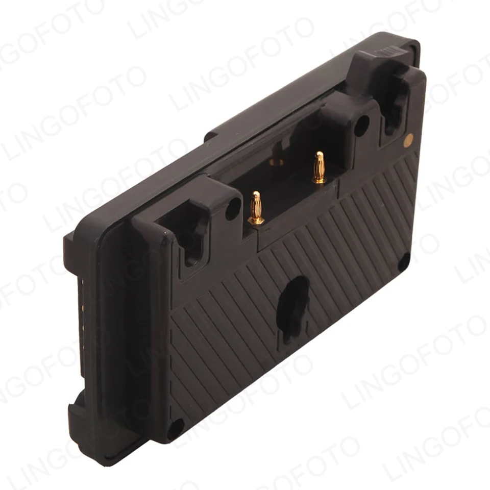 Plastic Battery Adapter Plate With D-Tap Connector For Panasonic/Anton Bauer Batteries