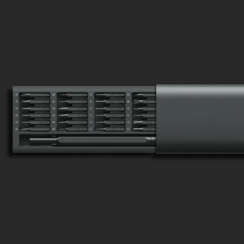 Xiaomi Mijia Wiha Набор отверток для ежедневного Применение 24 точность магнитные биты коробка al Xiaomi Smart Home Набор отверток