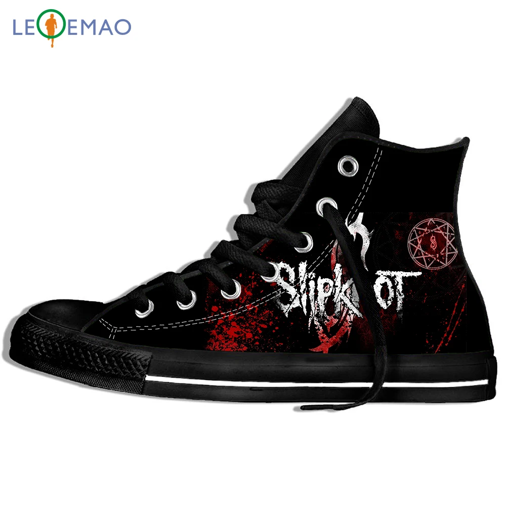 

Creative Design Custom Sneakers Hot Printing Slipknot Unisex Lightweight Trends Comfortable Ultra High Top Light Sports Shoes