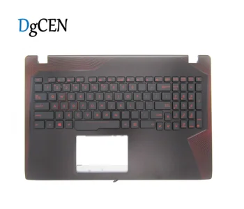 

US laptop keyboard for ASUS ROG GL553 GL553VW GL553VD with light Backlit black red C palmrest topcase