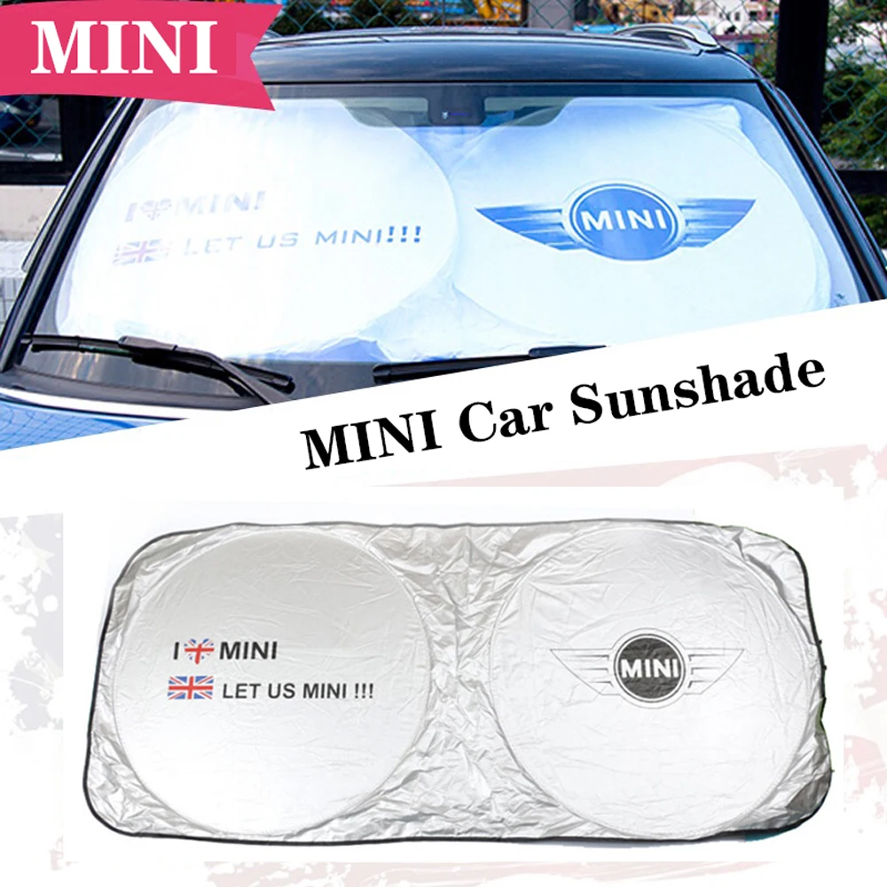 Автомобильный козырек от солнца для Mini Cooper One S JCW R52 R53 R55 R56 R60 R61 F54 F55 F60|Наклейки на