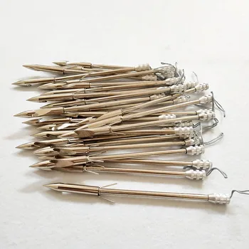 

8mm Stainless Steel Slingshot Catapult Dart Arrowhead Fish Slingshot Arrow Head Shooting Catapult Dart Hunting Tips