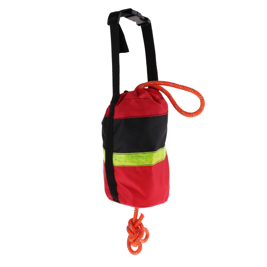 Safety Throw Bags Rescue Kayaking Reflective Throw Line Rope Lightweight Water Sports Rowing Boats