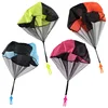 5Set Kids Hand Throwing Parachute Toy For Children's Educational Parachute With Figure Soldier Outdoor Fun Sports Play Game 4