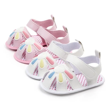 

Baby Shoes Flowers Anti-slip Soft Sole Baby Girl Shoes First Walking Baby Girl Boy Shoes