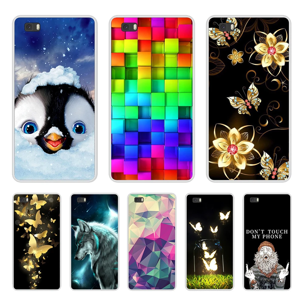 Plateau Verhandeling Attent Huawei P8 Lite Case | Silicone Phone Case | Mobile Phone Cases Covers -  Coque Huawei P8 - Aliexpress