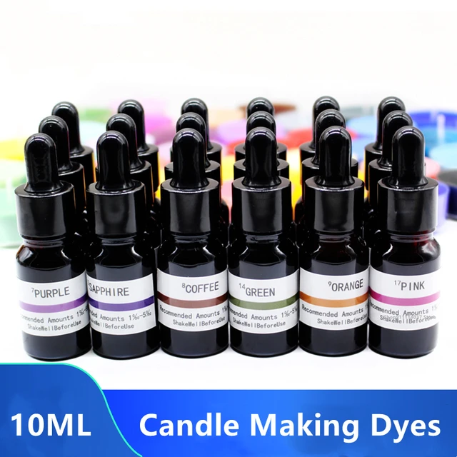 3g/Bottle DIY Candle Wax Dye Pigment Soy Candle Wax Pigment Dye Candle  Making Supplies Filamentous Aromatherapy Wax Pigment - AliExpress