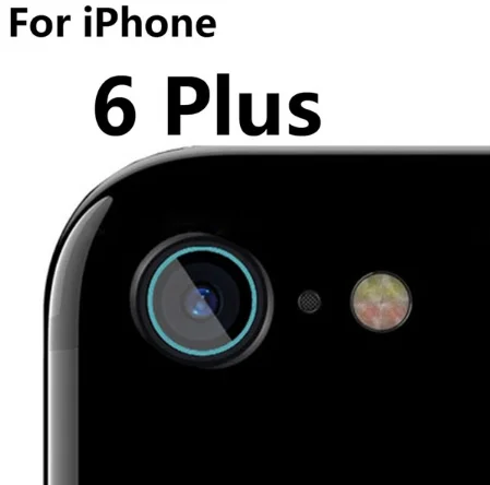 Película trasera de la Lente de la камера para iphone X XS 11 Pro Max XR стекла закаленное защитное покрытие пленка на экран с кристалла объектива - Цвет: iphone 6 Plus