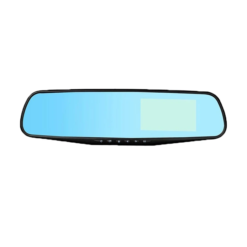 

4.3 inch Screen 1080P Dual-Lens Car DVR Dash Cam Front&Rear Mirror Camera Video Recorder AU