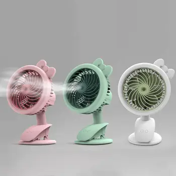 

FP20 2 In 1 Humidifier USB Desk Fan Electric Desktop Fan Cooling Fan Cooler Plastic Air Conditioning Fan Conditioner